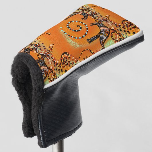 AUSTRALISCHE KUNST GOLFHEADCOVER (3/4 voorkant)