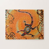 AUSTRALISCHE KUNST                   LEGPUZZEL (Horizontaal)