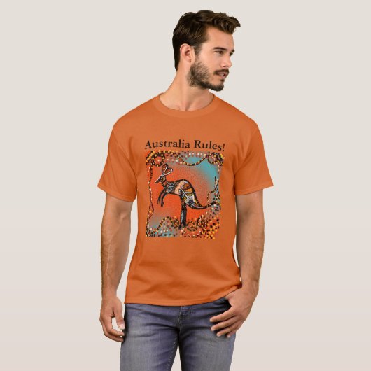 AUSTRALISCHE KUNST                    T-SHIRT (Voorkant volledig)