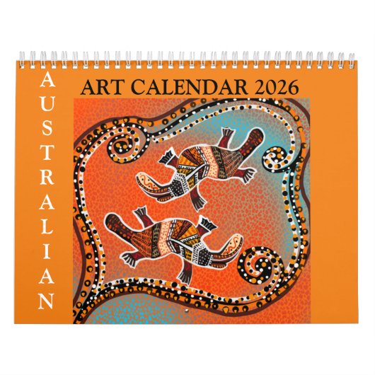 AUSTRALISCHE KUNSTKALENDER 2026  KALENDER (Hoes)