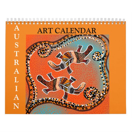 AUSTRALISCHE KUNSTKALENDER KALENDER (Hoes)