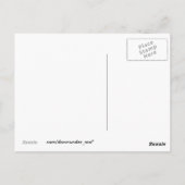 Australische kust briefkaart (Achterkant)