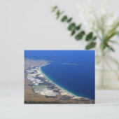 Australische kust briefkaart (Staand voorkant)