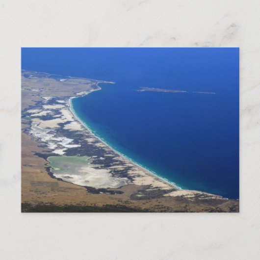 Australische kust briefkaart (Voorkant)