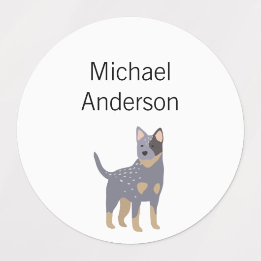 Australische labels met waterdichte veestapels (Design 2)