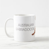 Australische Labradole-mok / Prachtig schilderij Koffiemok (Links)