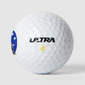 Australische Lachvogel Kookaburra Golfballen (Logo)