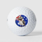 Australische Lachvogel Kookaburra Golfballen (Voorkant)