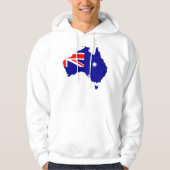 Australische landenvlag hoodie (Voorkant)