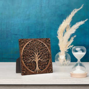 Australische lekkernijen: Waratah Tree Wood Print, Fotoplaat