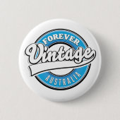  Australische logo Ronde Button 5,7 Cm (Voorkant)
