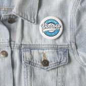  Australische logo Ronde Button 5,7 Cm (In situ)