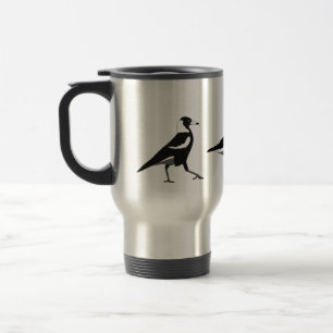 Australische magpie thermale tumbler reisbeker