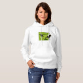 Australische Magpies die Popout, Hoodie (Voorkant volledig)