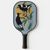 Australische Magpies Pickleball Paddle (Achterkant)