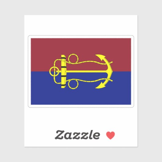 Australische marine sticker (Vel)