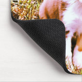 Australische miniatuurherder! Mini Aussie Puppy! Muismat (Hoek)