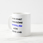 australische moeder , geweldige koffiemok (Voorkant links)