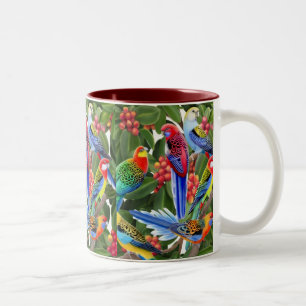 Australische Mok Rosella Parrots