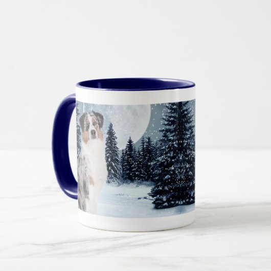 Australische Mok Shepherd (Voorkant links)