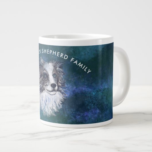 Australische mok voor herderkoffie (Voorkant rechts)