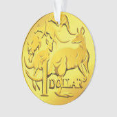 Australische muntversiering ornament (voorkant)