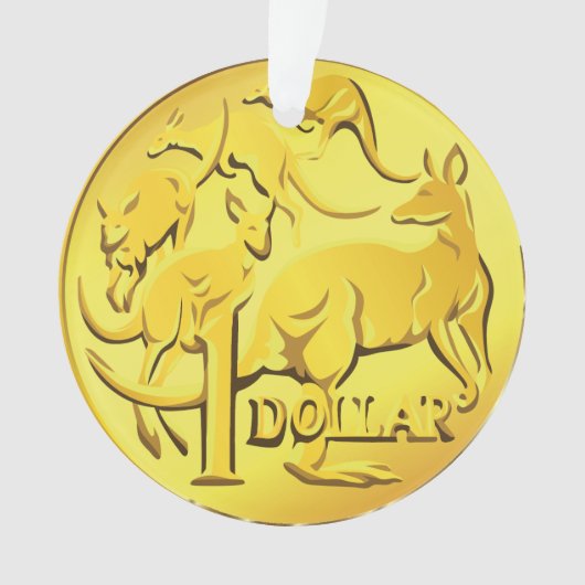 Australische muntversiering ornament (voorkant)