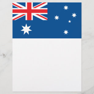 Australische nationale vlag flyer