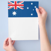 Australische nationale vlag flyer (Hand)