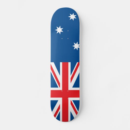 Australische nationale vlag persoonlijk skateboard (Voorkant)