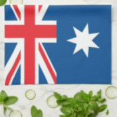 Australische nationale vlag theedoek (Gevouwen)