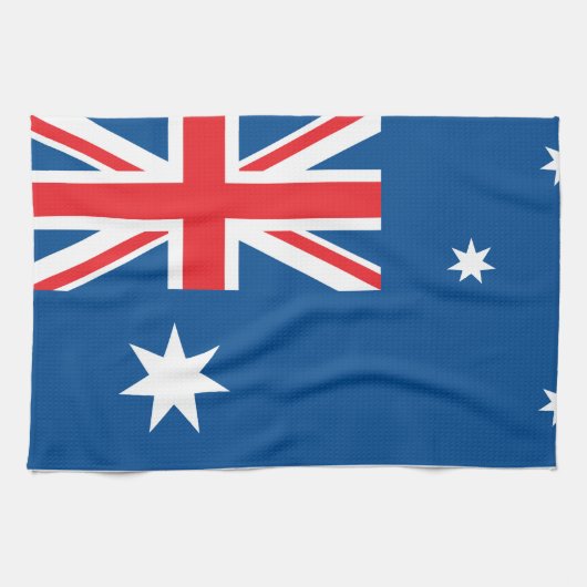 Australische nationale vlag theedoek (Horizontaal)