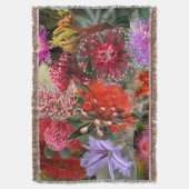 Australische Native Wild Flowers Deken (Voorkant Verticaal)