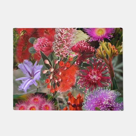 Australische Native Wild Flowers Deurmat (Voorkant)