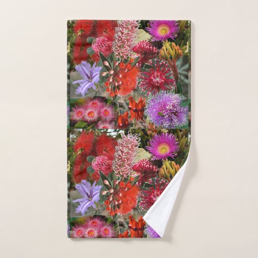 Australische Native Wild Flowers Handdoek (Handdoek)