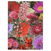 Australische Native Wild Flowers Klembord (Achterkant)