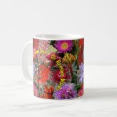 Australische Native Wild Flowers Koffiemok (Voorkant links)