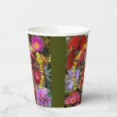 Australische Native Wild Flowers Papieren Bekers (Links)