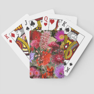 Australische Native Wild Flowers Pokerkaarten