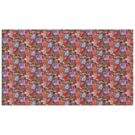 Australische Native Wild Flowers Tafelkleed (Voorkant (Horizontaal))