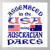Australische onderdelen (W) Poster (Voorkant)