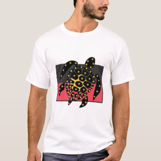 Australische originele vlag en Zee schildpad T-shirt
