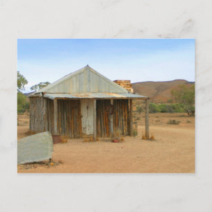 Australische outback briefkaart