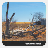 Australische outback sticker (Voorkant)