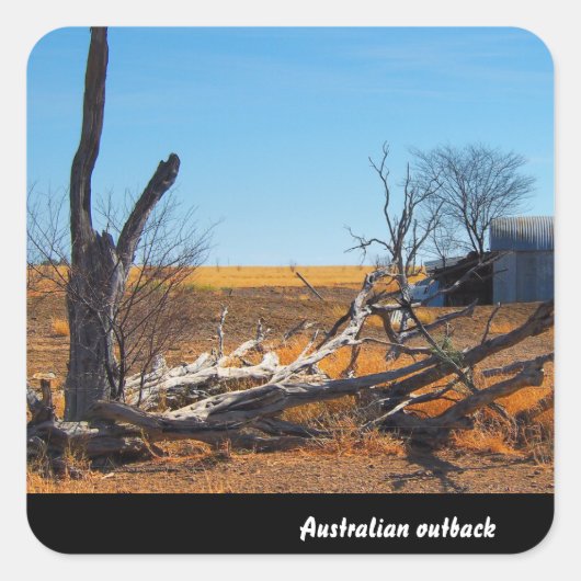 Australische outback sticker (Voorkant)
