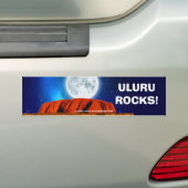 AUSTRALISCHE OUTBACK ULURU BUMPERSTICKER (Op auto)