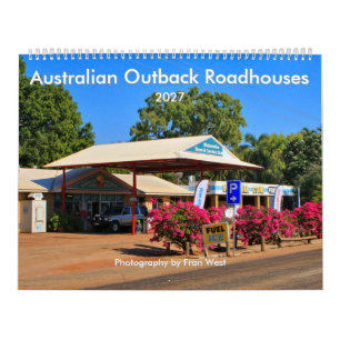 Australische Outback-wegcafés 2027 Agenda Kalender