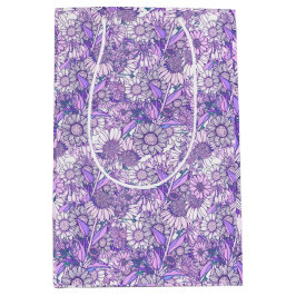 Australische Paarse Wildflower Garden Medium Cadeauzakje