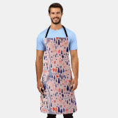 Australische pictogrammen, naadloos decoratief pat schort (Gedragen)