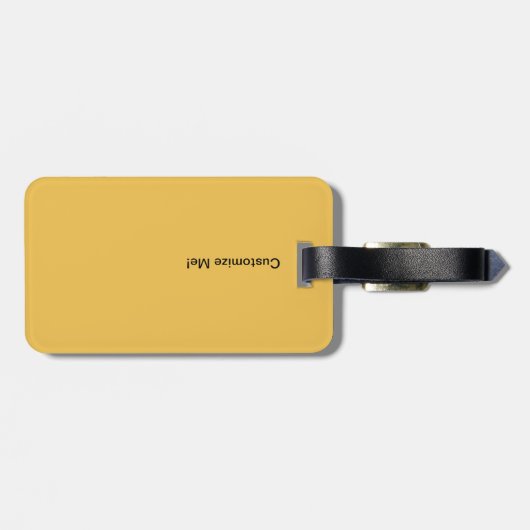 Australische platenkunst bagagelabel (Achterkant horizontaal)